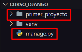 crear primer proyecto con django