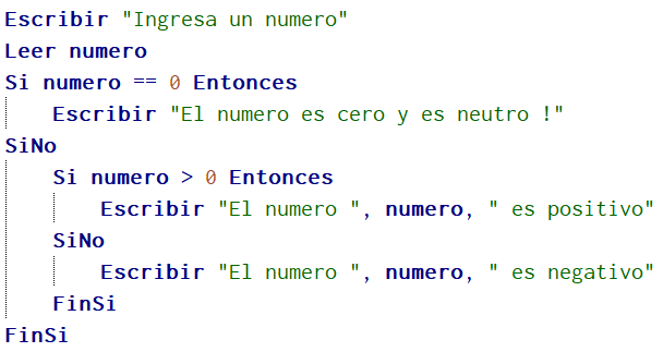 Ejemplo Anidamiento de estructuras